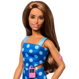 Fashionistas doll #242 - With type 1 diabetes & stylish outfit