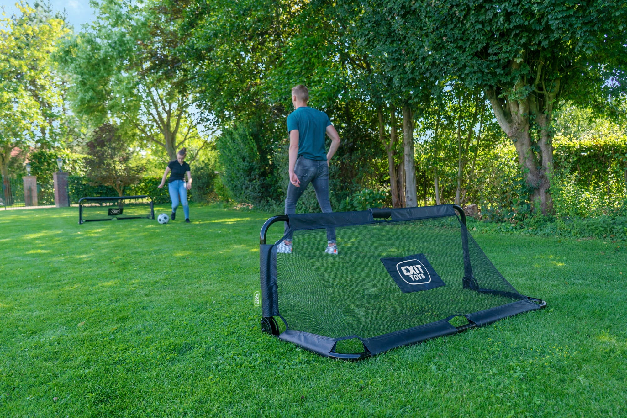 Exit Toys Football Goal Panna Set, 2 items Playpolis