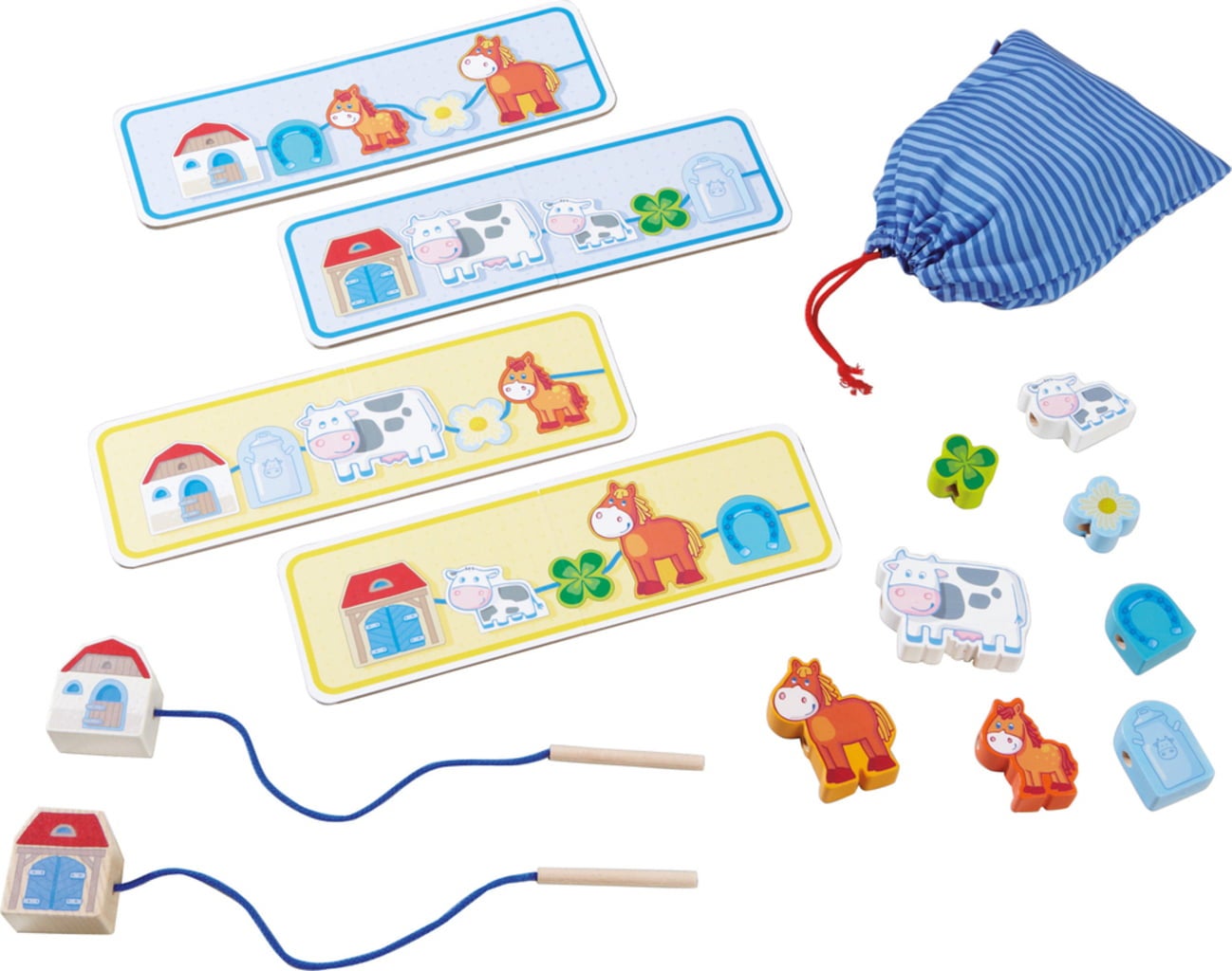 Palloncino Per Bambini HABA 302483 – Tema Fattoria – Verde, In Poliuretano, Giocattolo Attivo