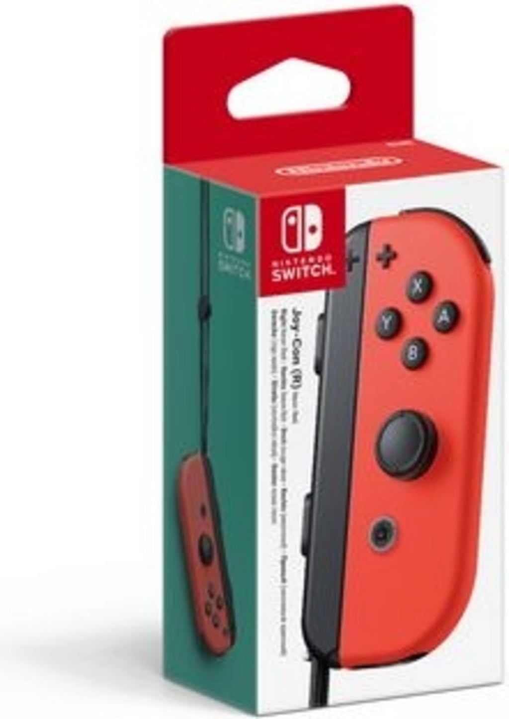 Nintendo Switch Joy-Con (R) Neon Red - Playpolis