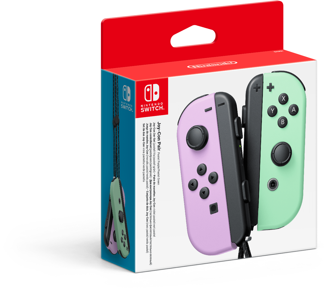 Nintendo Switch Joy-Con Set of 2 Pastel Purple and Pastel Green 