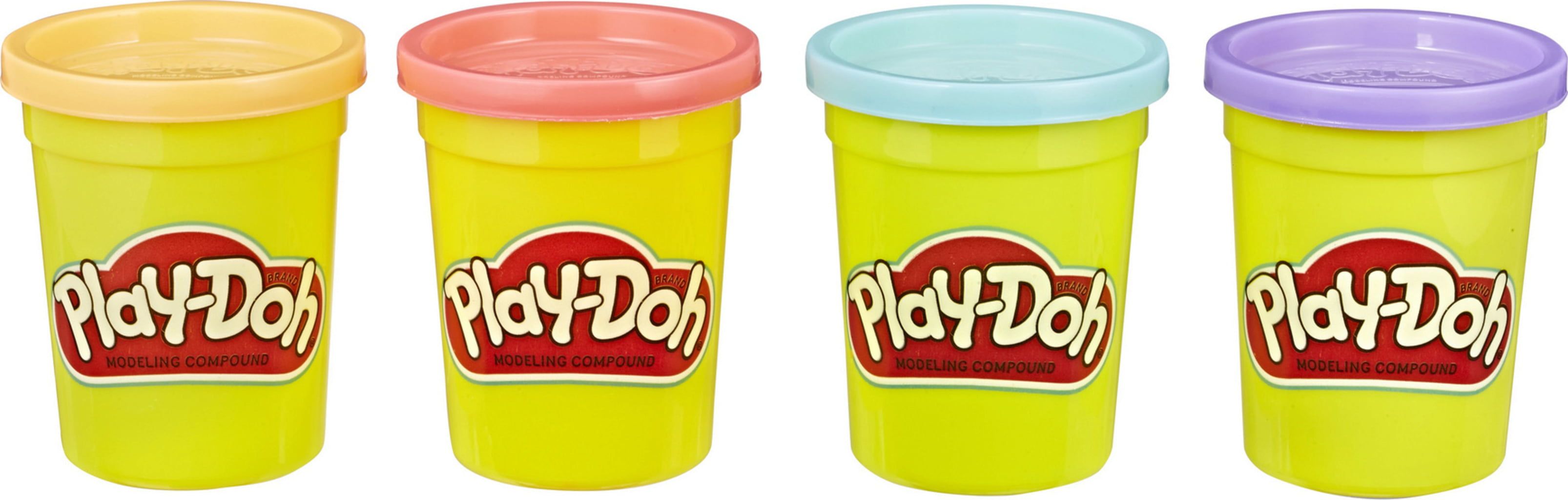PLAY-DOH Play-Doh 4-pack SWEET (orange, pink, light blue and
