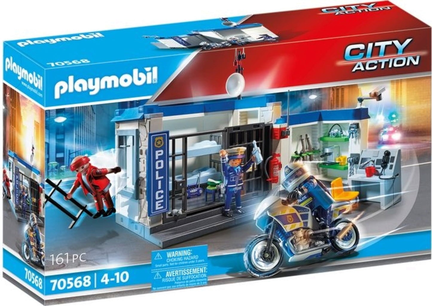 PLAYMOBIL 70568 City Action Police Escape From Prison Playpolis