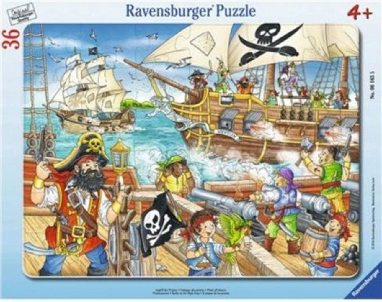 I Am Pirate Puzzle 1000 Pezzi A Forma Di Pirata – Dimensioni 86x99 Cm, Poster Incluso, Libretto Fatti Divertenti, Regalo Per Adulti E Ragazzi