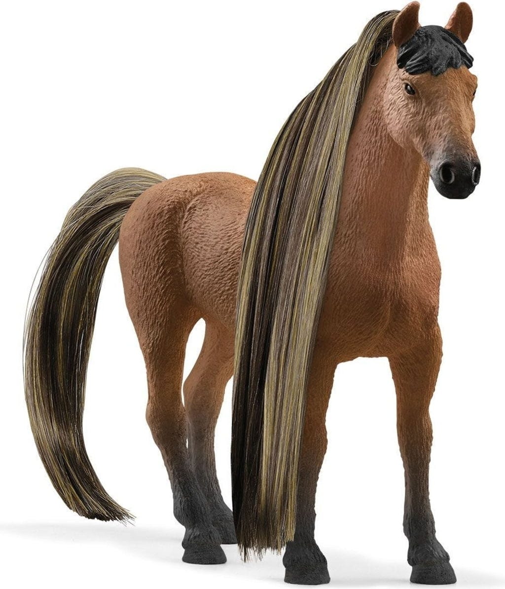 Schleich Horse Club Sofia's Beauties Quarter Horse Jument Styling 8 pièces Figurine – Quart de cheval jument jouet beauté cheval avec poils brossables, accessoires de jeu pour enfants à partir de 4 Schleich Horse Club Sofia's Beauties Quarter Horse Jument Styling 8 pièces Figurine – Quart de cheval jument jouet beauté cheval avec poils brossables, accessoires de jeu pour enfants à partir de 4