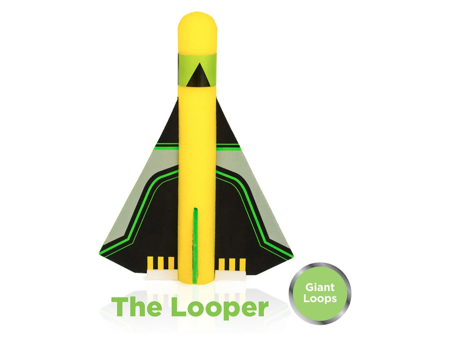 Stomp Rocket Stunt Planes - Geel & Rood - Vlieg Tot 120 Meter Hoog - Buitenspeelgoed Voor Kinderen