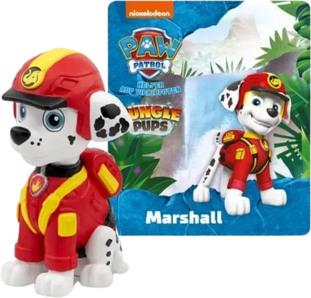 Tonies Audio Figure Paw Patrol Jungle Pups Marshall Playpolis