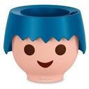 Lechuza OJO Planter - PLAYMOBIL Design - Ocean blue