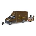 UPS MB Sprinter with Driver and Accessories